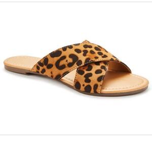 Leopard printed Sandals  